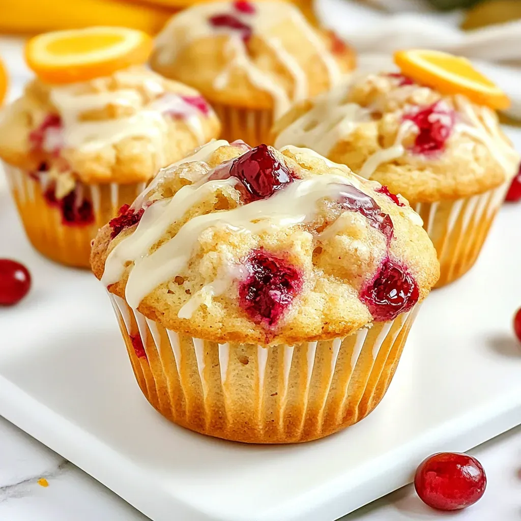 Cranberry Orange Muffins