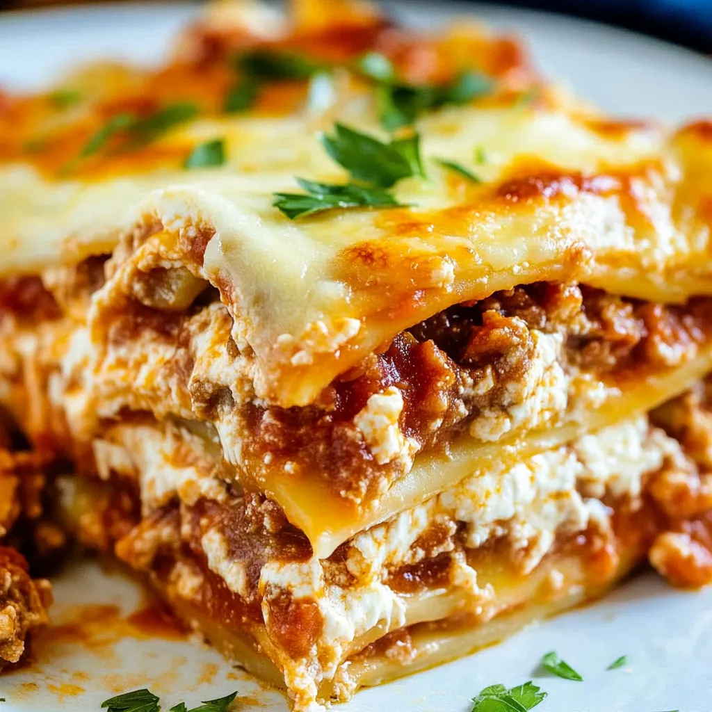 Cream Cheese Lasagna