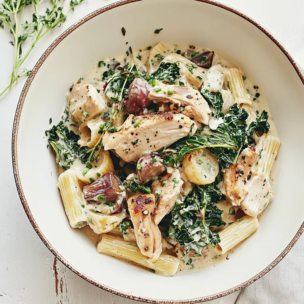 Creamy Chicken Picata Pasta