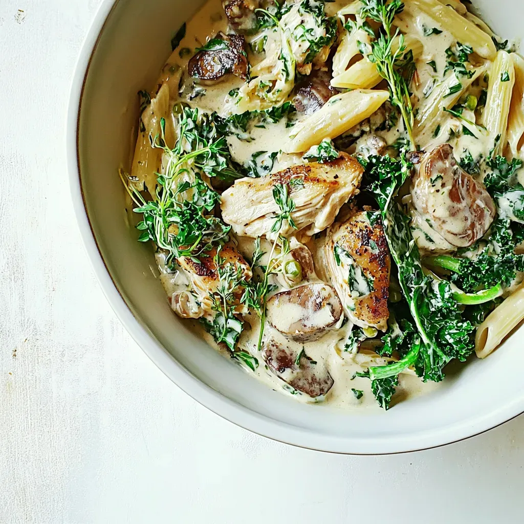 Creamy Chicken Picata Pasta