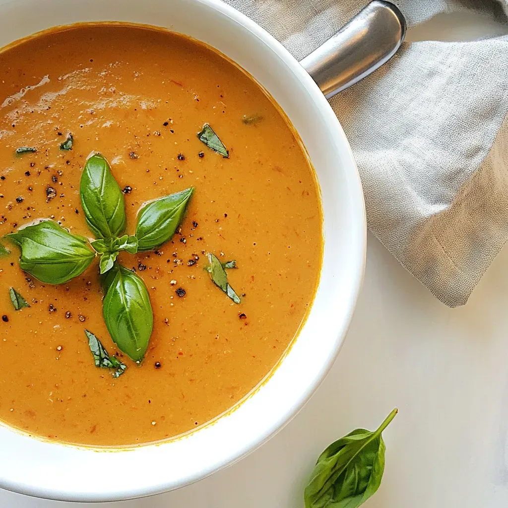 Creamy Roasted Tomato Soup