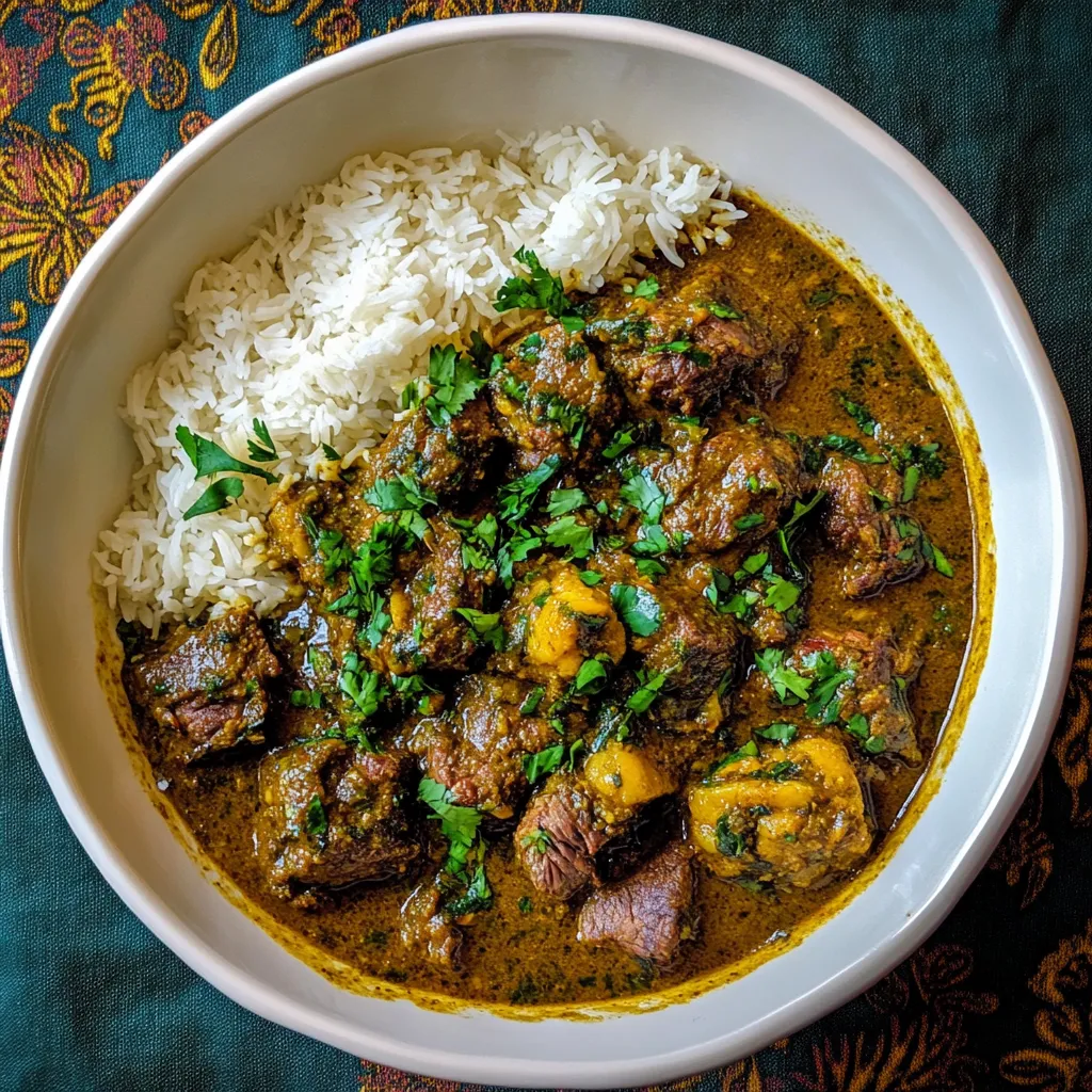Crock Pot Lamb Curry