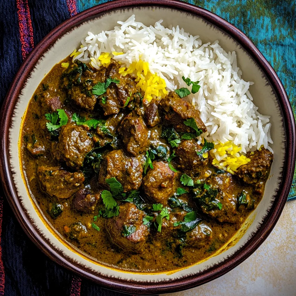Crock Pot Lamb Curry