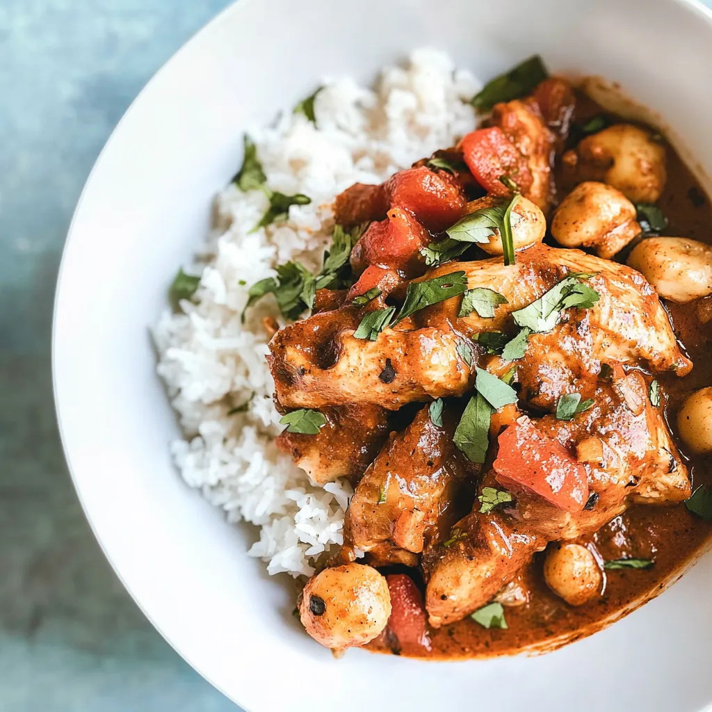 Crock Pot Moroccan Chicken