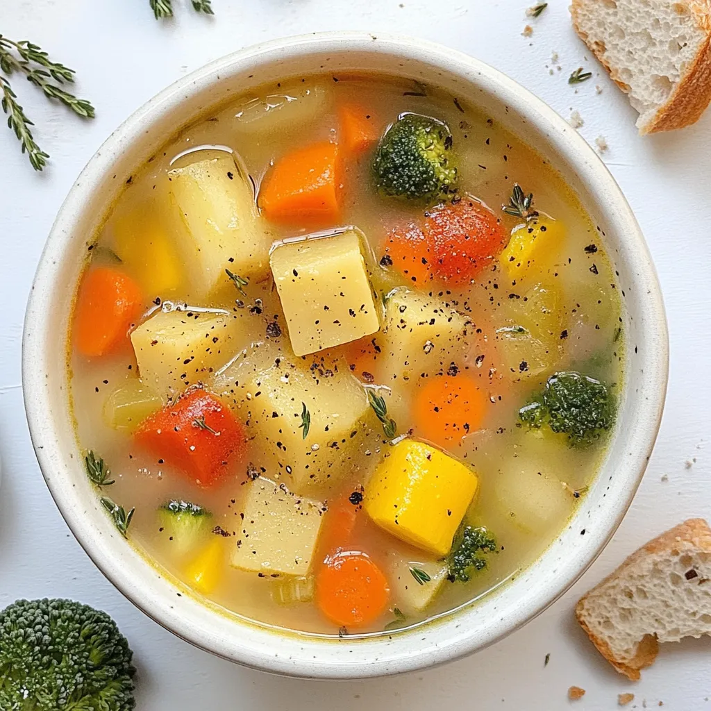 Crockpot Vegetable Soup