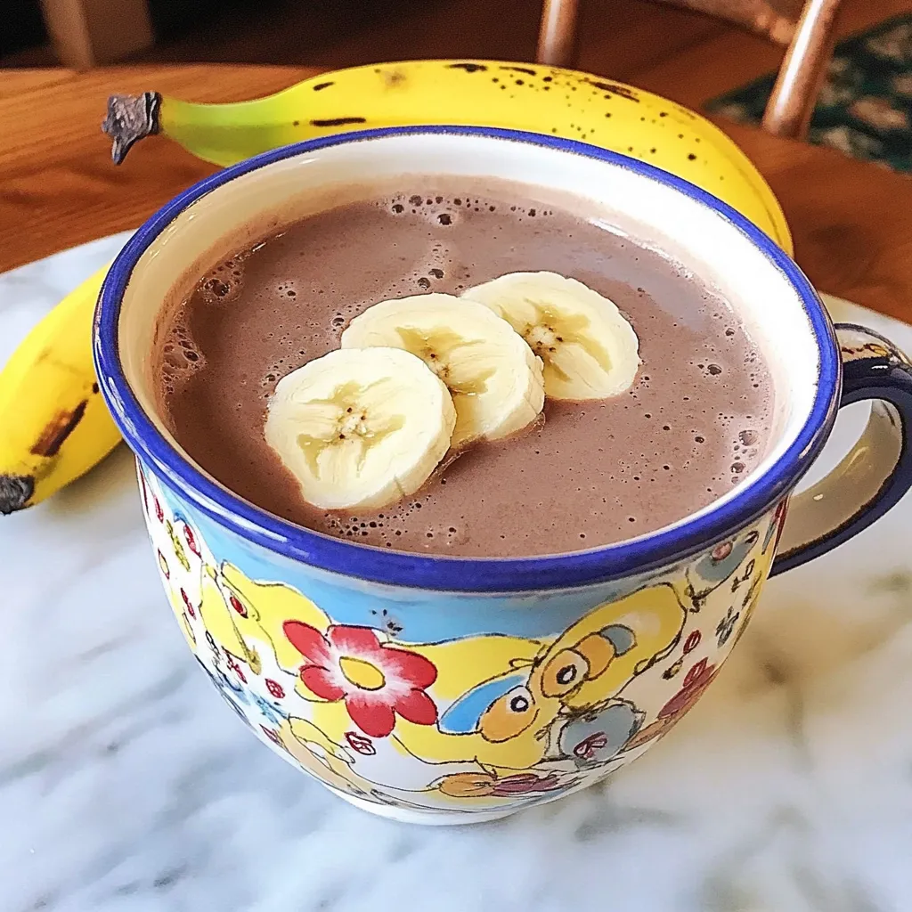 Banana Hot Chocolate