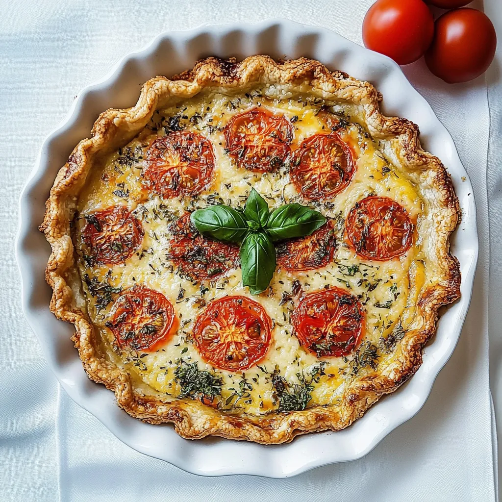 Deep Dish Tomato Pie