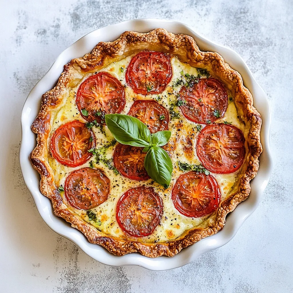 Deep Dish Tomato Pie