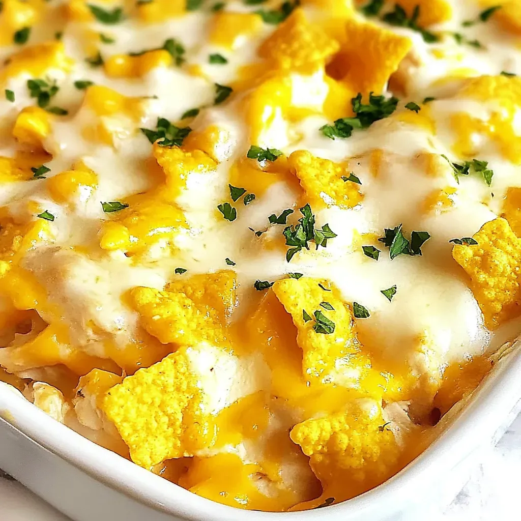 Doritos Cheesy Chicken Casserole