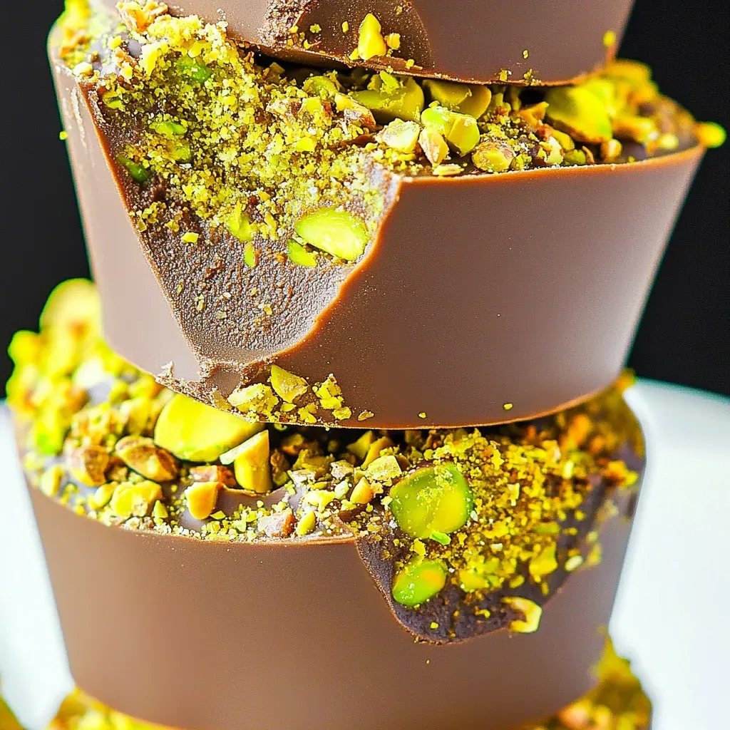Dubai Chocolate Pistachio Cups