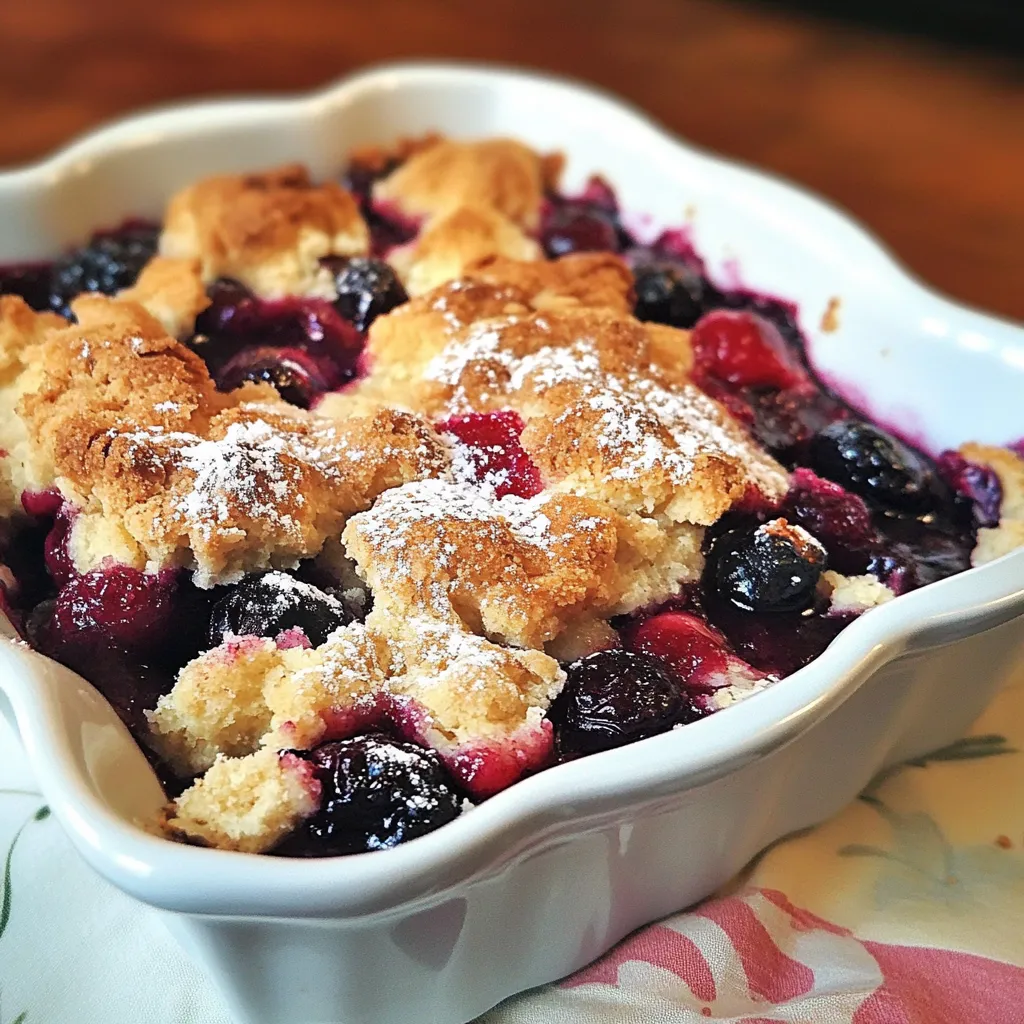 Easy Cherry Cobbler Recipe