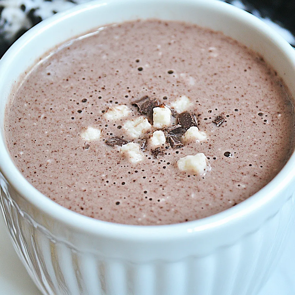 Easy Crockpot Hot Chocolate