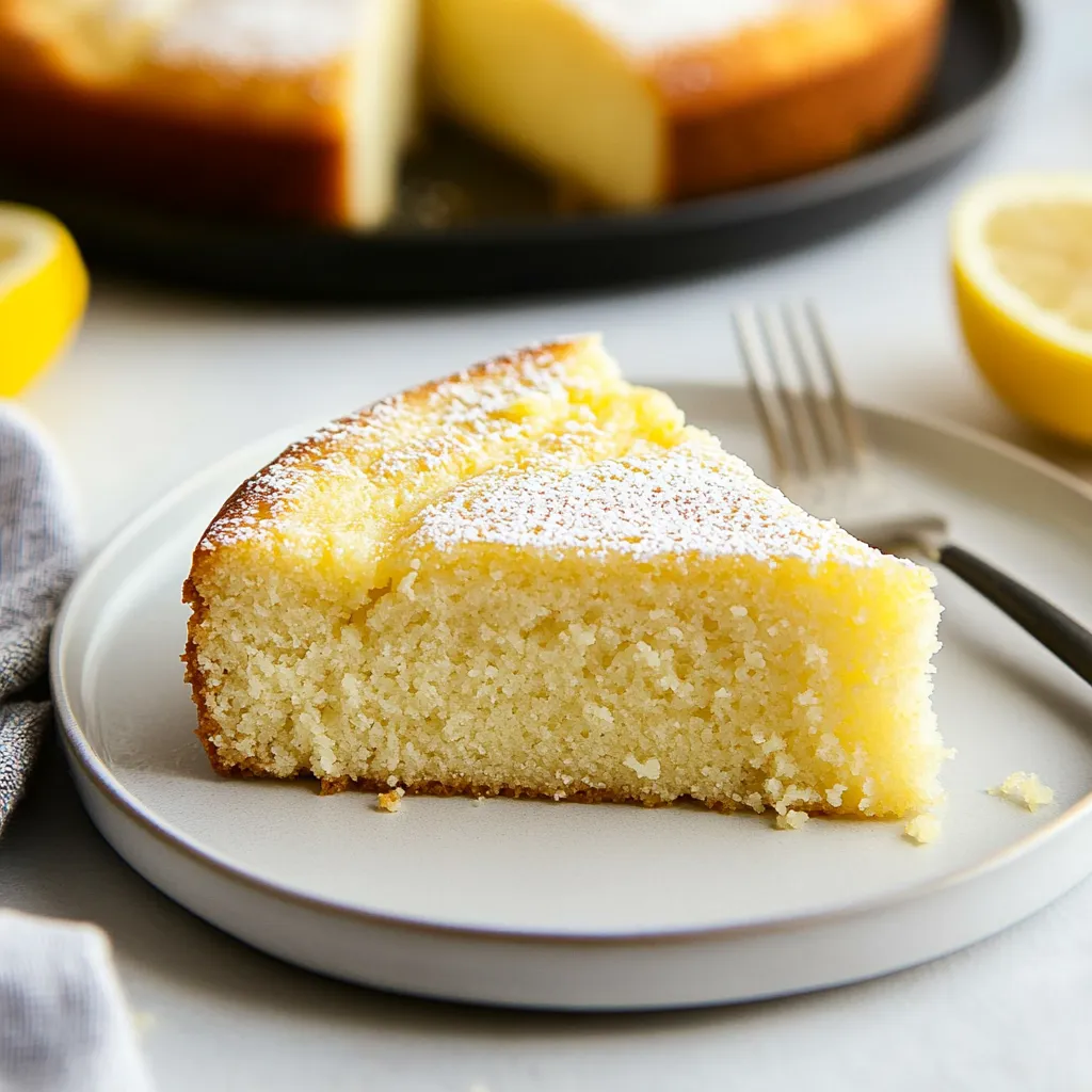 Easy Lemon Ricotta Cake