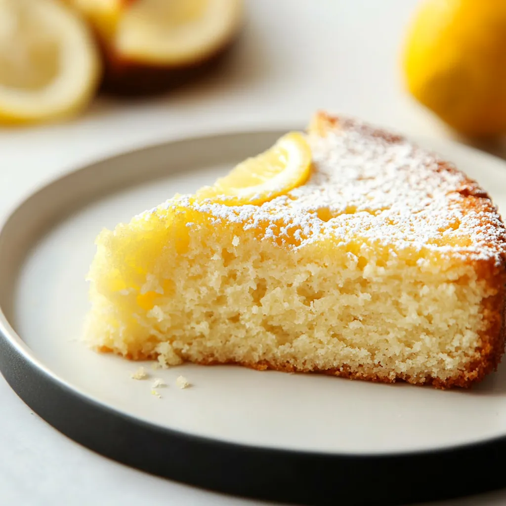 Easy Lemon Ricotta Cake
