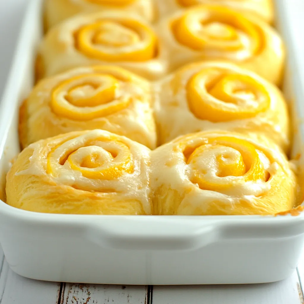 Easy Lemon Sweet Rolls
