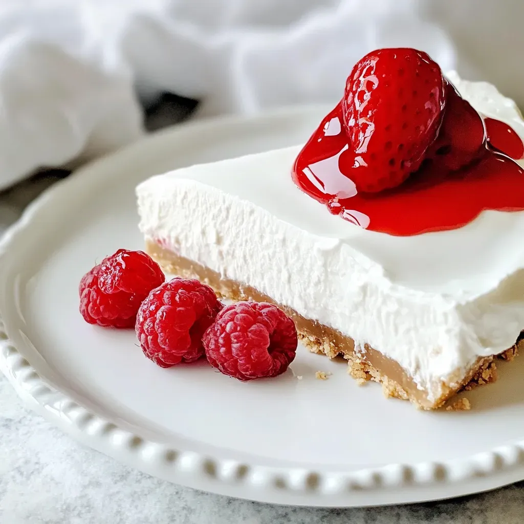 Easy No Bake Cheesecake