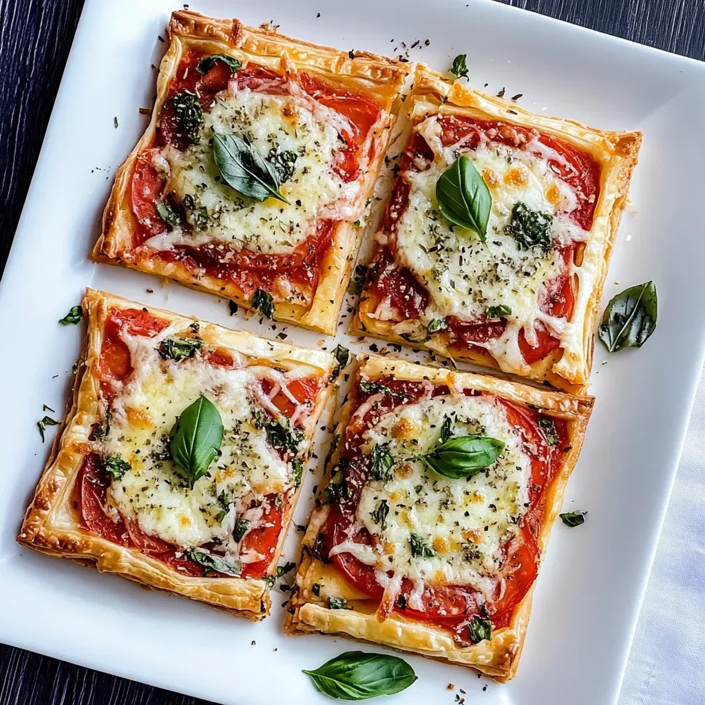 Easy Puff Pastry Pizza