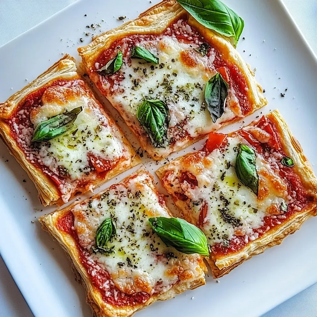 Easy Puff Pastry Pizza