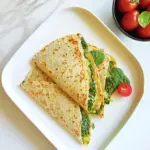 Easy Spinach Quesadillas
