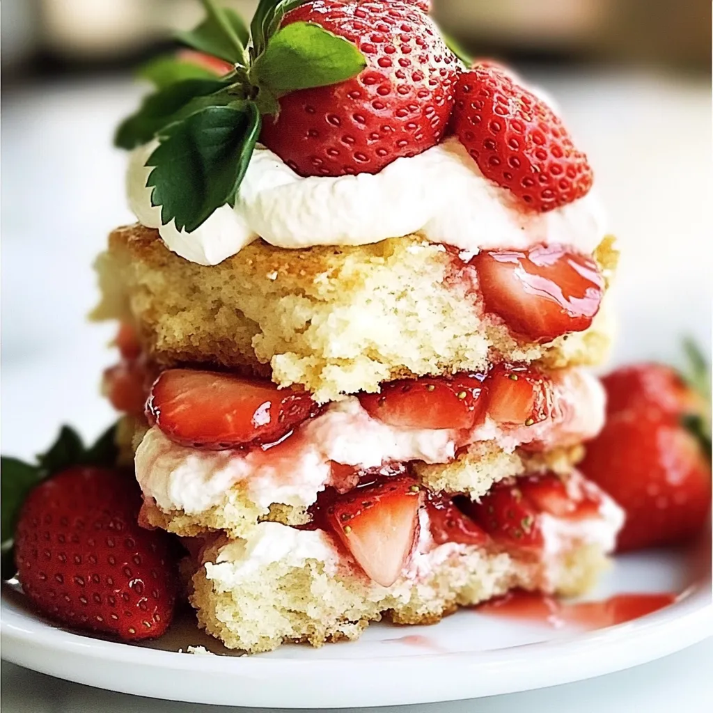 Easy Strawberry Shortcake