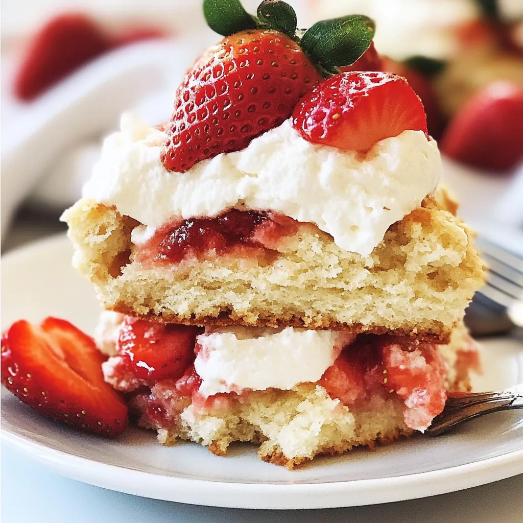 Easy Strawberry Shortcake