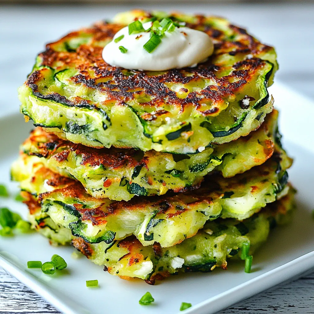 Easy Zucchini Fritters