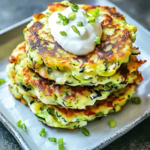 Easy Zucchini Fritters