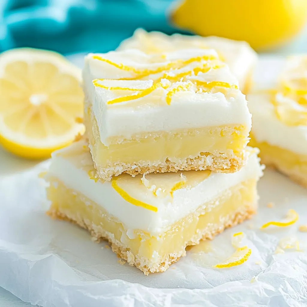 Frosted Lemon Bars