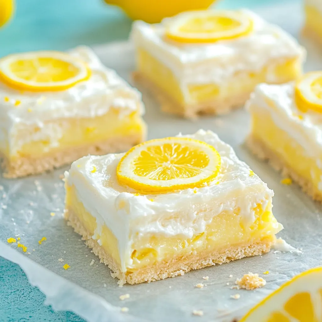 Frosted Lemon Bars