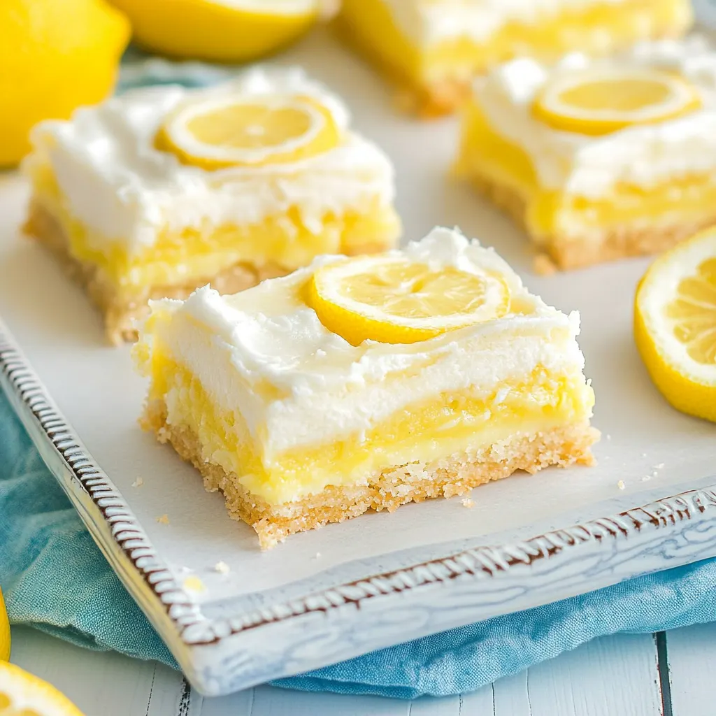 Frosted Lemon Bars