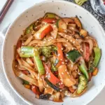 Frozen Stir Fry Vegetable with Rice Noodle