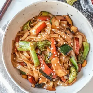 Frozen Stir Fry Vegetable with Rice Noodle