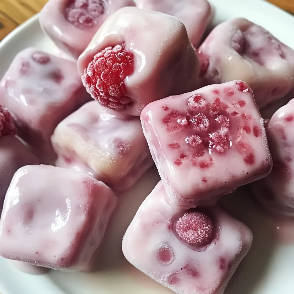 Frozen Yogurt Fruit Bites