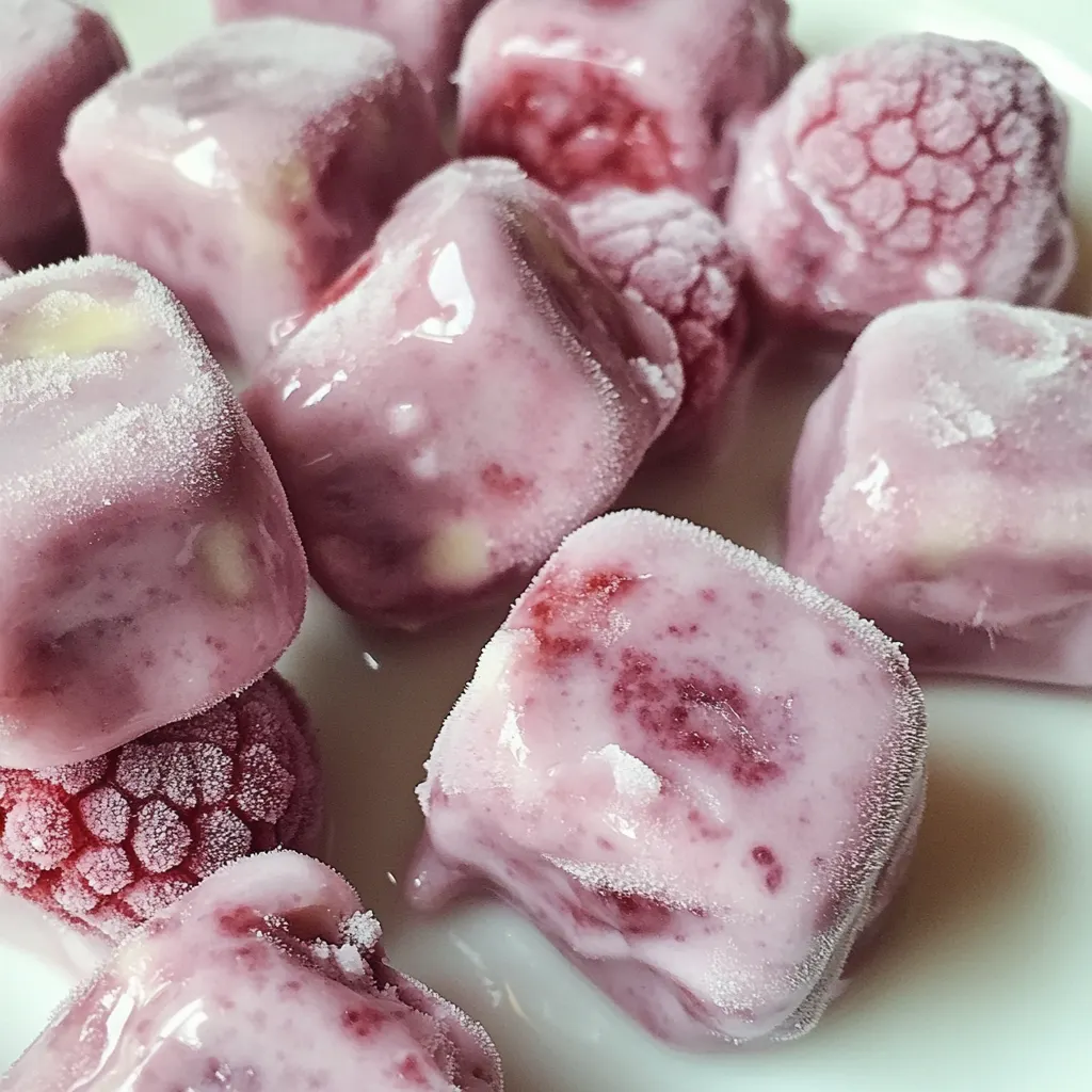 Frozen Yogurt Fruit Bites