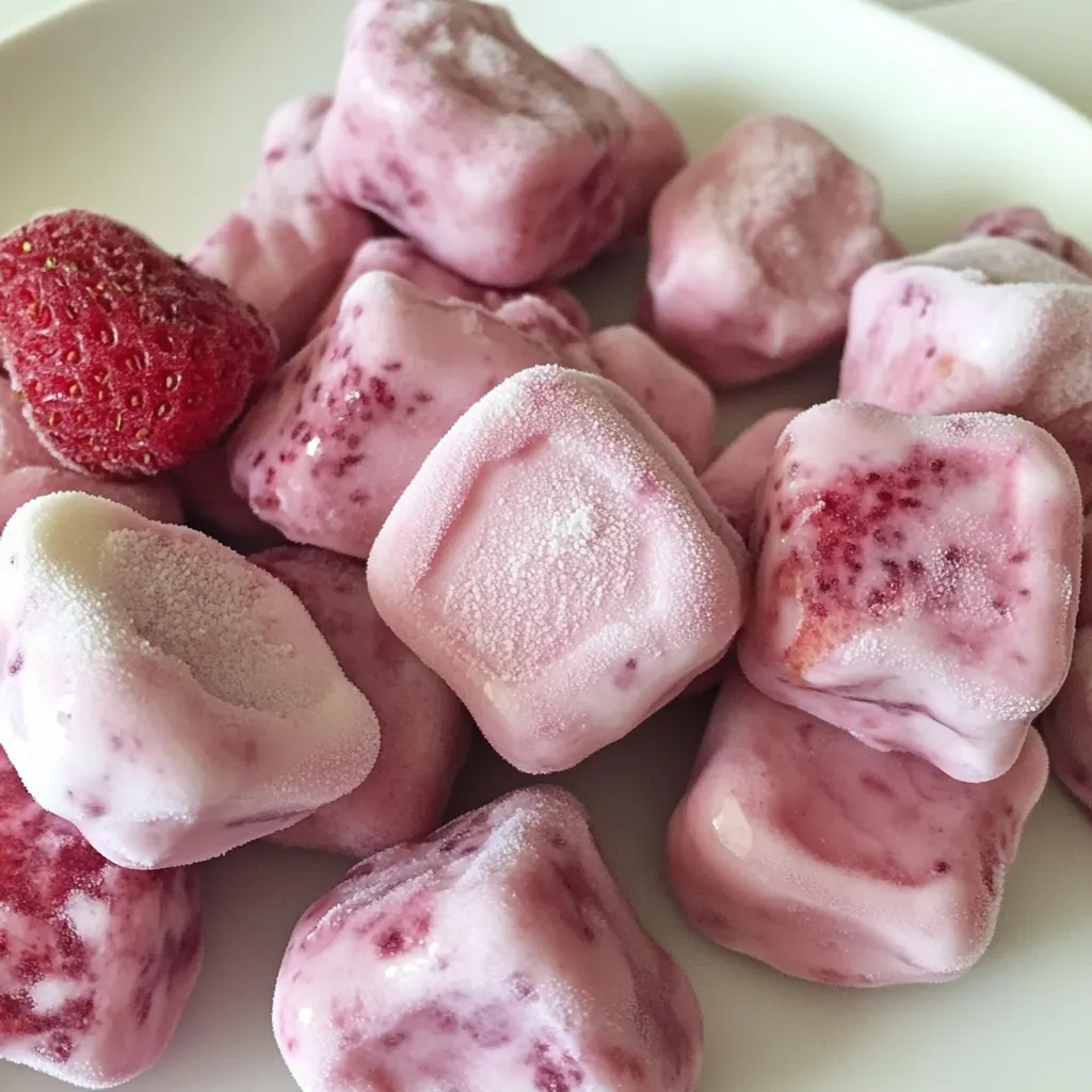 Frozen Yogurt Fruit Bites