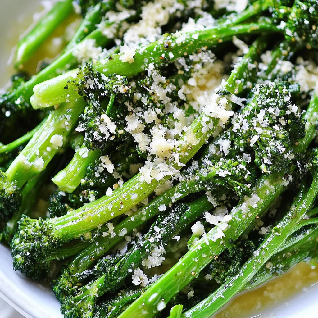 Garlic Parmesan Broccolini