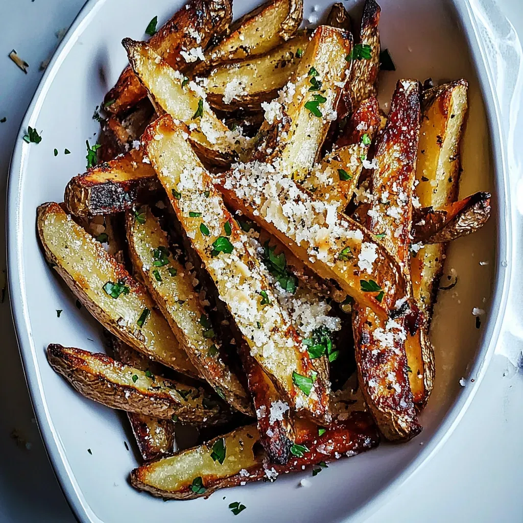 Garlic Parmesan Steak Fries
