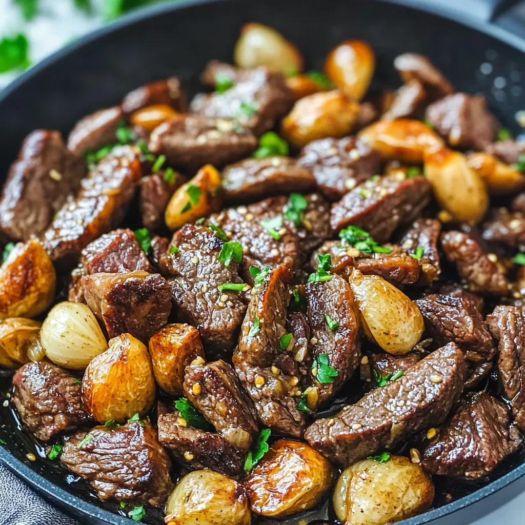 Garlic Steak Skillet