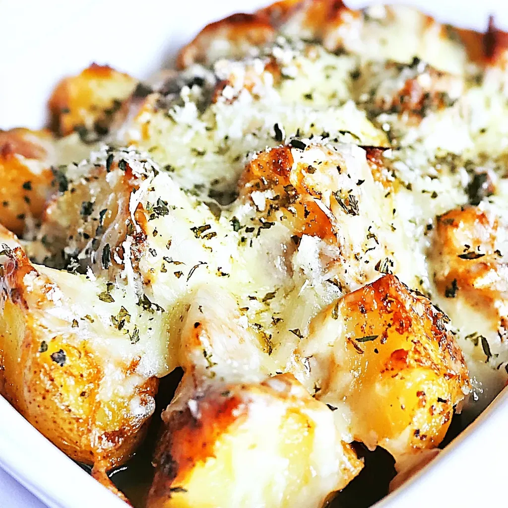 Garlic Parmesan Chicken Potatoes