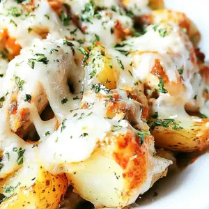 Garlic Parmesan Chicken Potatoes