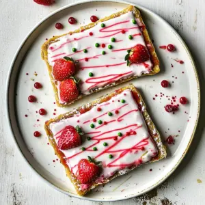 Giant Frosted Strawberry Pop-Tart