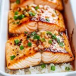 Ginger Garlic Baked Salmon