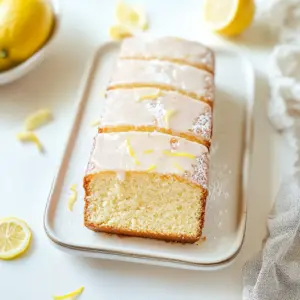 Glazed Lemon Pound Cake