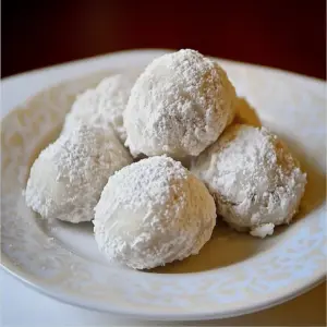 Gluten Free Orange Almond Snowballs