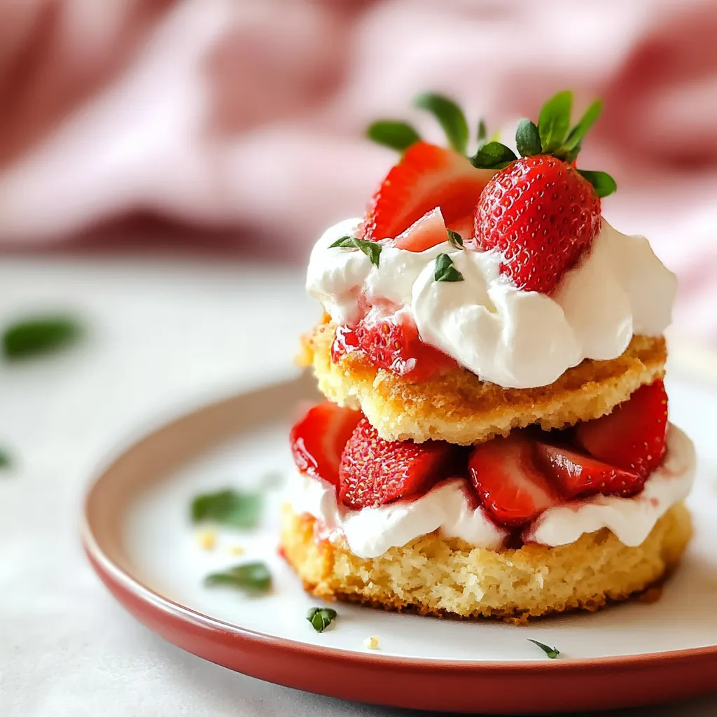 Gluten Free Strawberry Shortcake