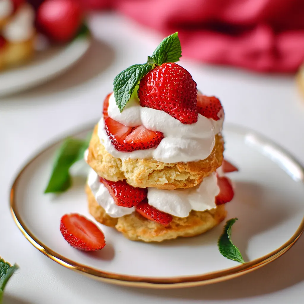 Gluten Free Strawberry Shortcake