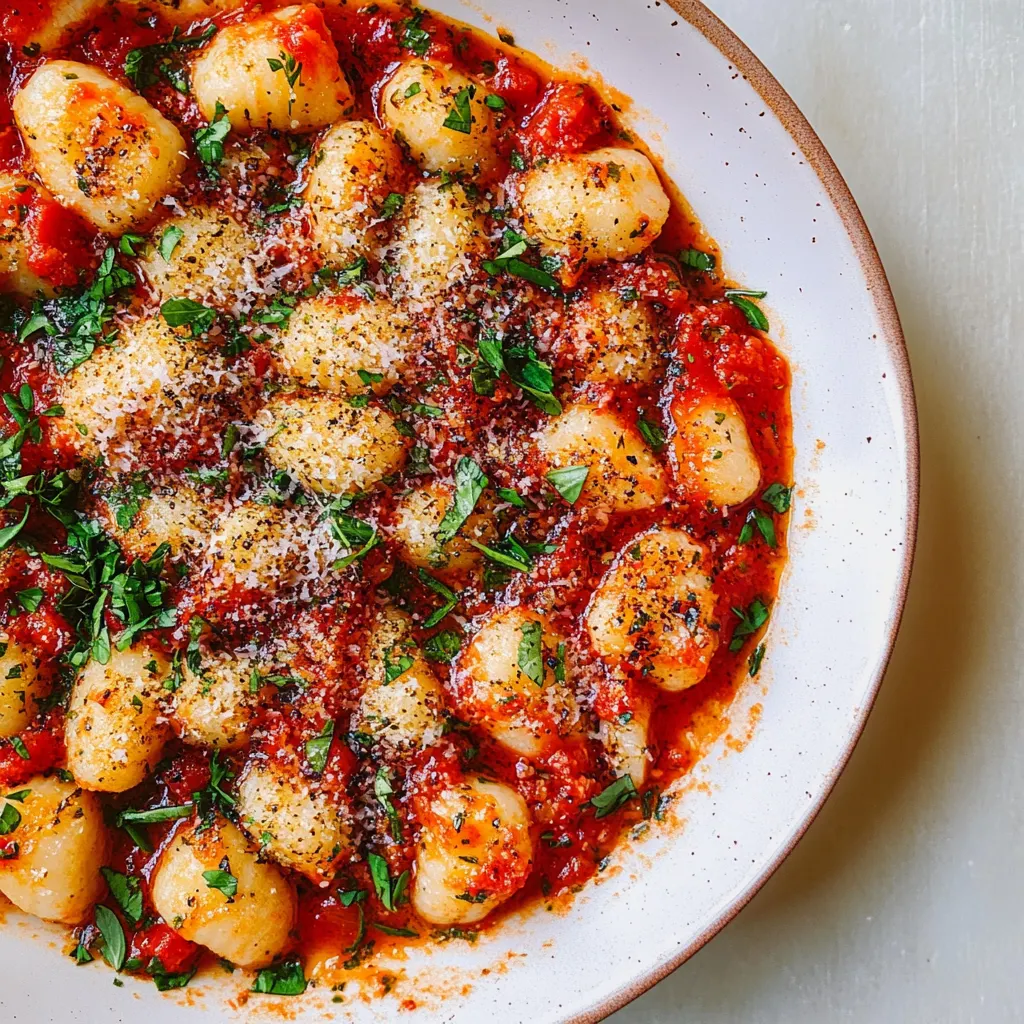 Gnocchi with Tomato Sauce