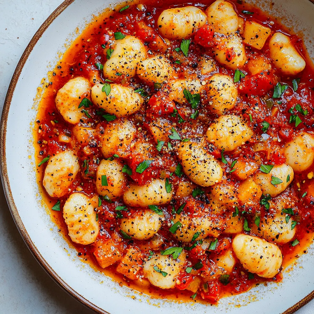 Gnocchi with Tomato Sauce