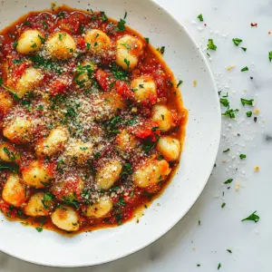 Gnocchi with Tomato Sauce