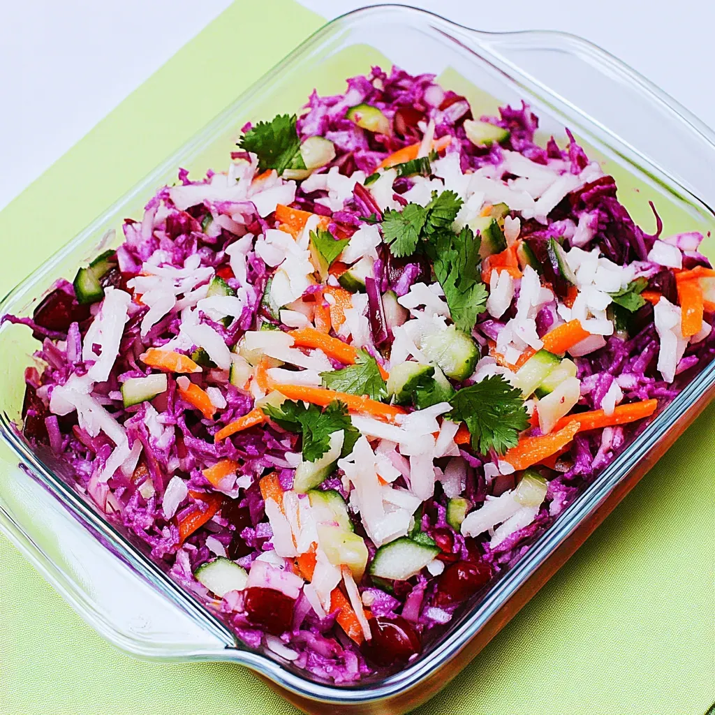 Grated Vegetable Salad